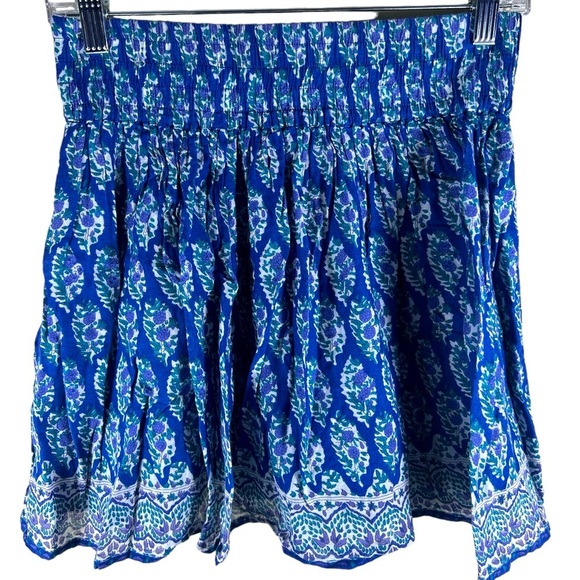 American Eagle Paisley, Floral Mini Skirt Women's Size Small - Picture 1 of 6
